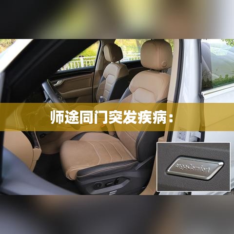 師途同門突發(fā)疾?。?