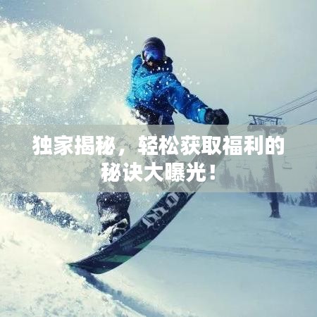 獨(dú)家揭秘，輕松獲取福利的秘訣大曝光！