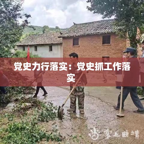 黨史力行落實(shí)：黨史抓工作落實(shí) 
