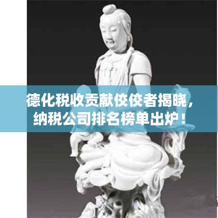 德化稅收貢獻佼佼者揭曉，納稅公司排名榜單出爐！