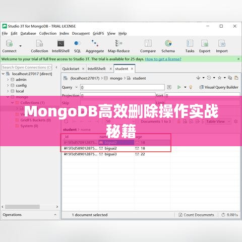 MongoDB高效刪除操作實(shí)戰(zhàn)秘籍