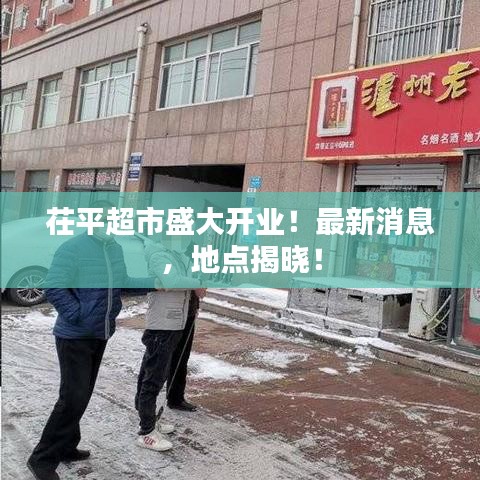 茌平超市盛大開業(yè)！最新消息，地點揭曉！